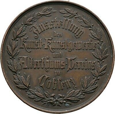 Bronzemedaille o.J. (um 1900), Koblenz, Stadt