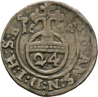 Groschen 1624, Friedrich Christoph und David, Mansfeld-eigentliche hinterortische Linie​