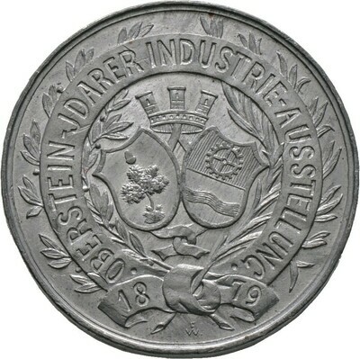 Zinnmedaille 1879, Nicolaus Friedrich Peter, Oldenburg