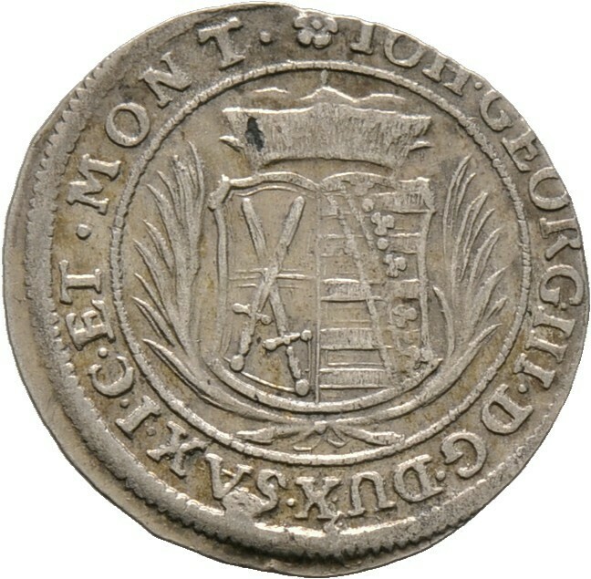 1/24 Taler (Groschen) 1688, Johann Georg III., Sachsen-Albertinische Linie​