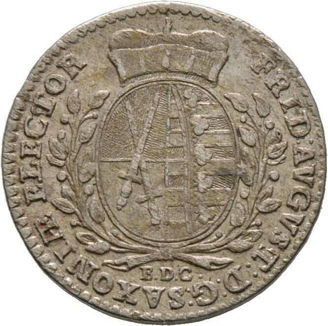 1/12 Taler (Doppelgroschen) 1764, Friedrich August III., Sachsen-Albertinische Linie