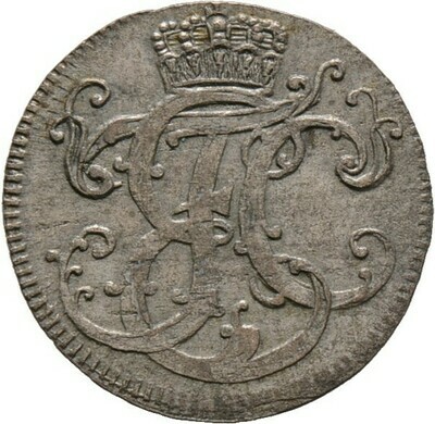 Groschen 1760, Ernst Friedrich Karl, Sachsen-Hildburghausen