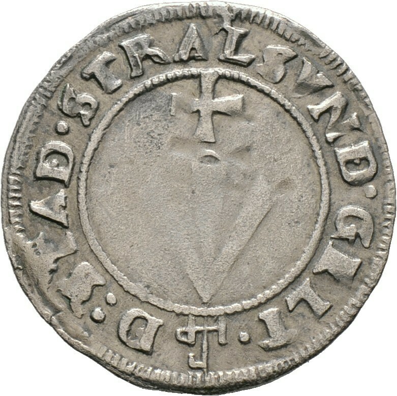 1/16 Taler 1630, Stralsund, Stadt​