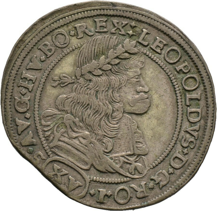 15 Kreuzer 1688, Leopold I., Haus Habsburg