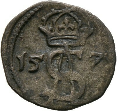 Doppeldenar 1570, Sigismund II. August, Baltikum -Litauen