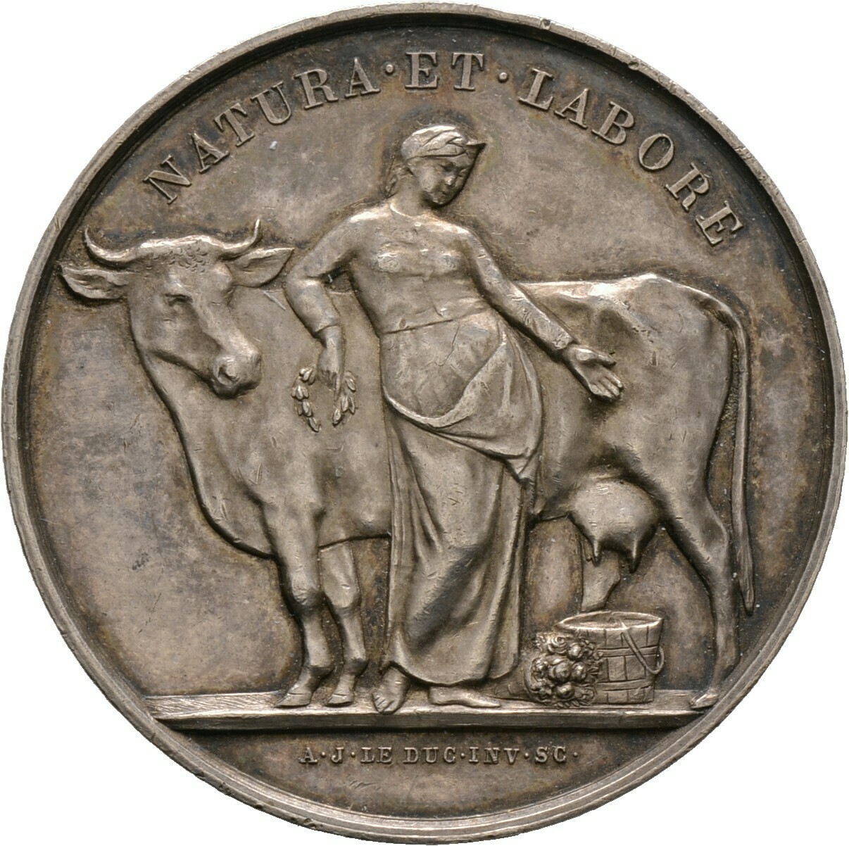 Silberne Prämienmedaille o.J. (um 1900), 3. Republik, Frankreich