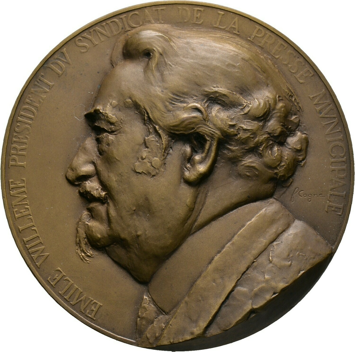 Bronzemedaille 1934, 3. Republik, Frankreich