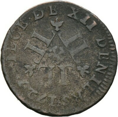 Liard 1727, Leopold I., Frankreich-Lothringen​
