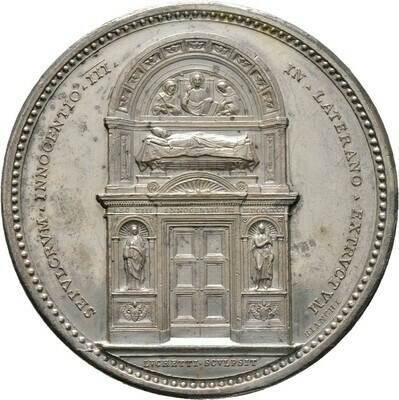 Silbermedaille AN XXIV (1901/02), Leo XIII., Italien-Kirchenstaat (Vatikan)