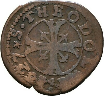 Bi-Halbbatzen 1627, Hildebrand Jost, Schweiz-Sitten, Bistum