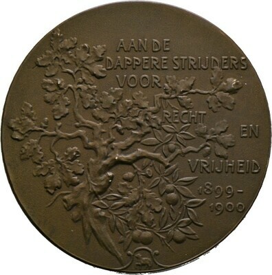 Bronzemedaille 1900 von A. Scharff, Republik, Südafrika