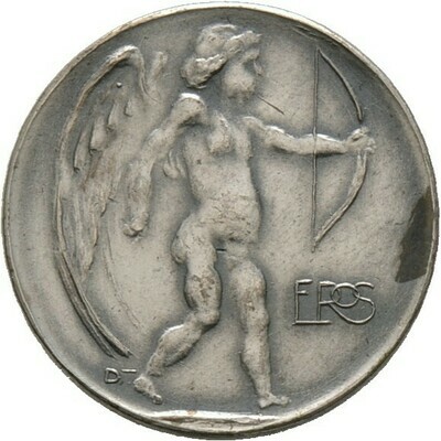 Kleine, versilberte Bronzemedaille o.J. (1905), Dasio, Maximilian, Medailleure