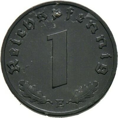 1 Reichspfennig 1945, ​​Drittes Reich