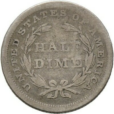 Halfdime 1837, USA