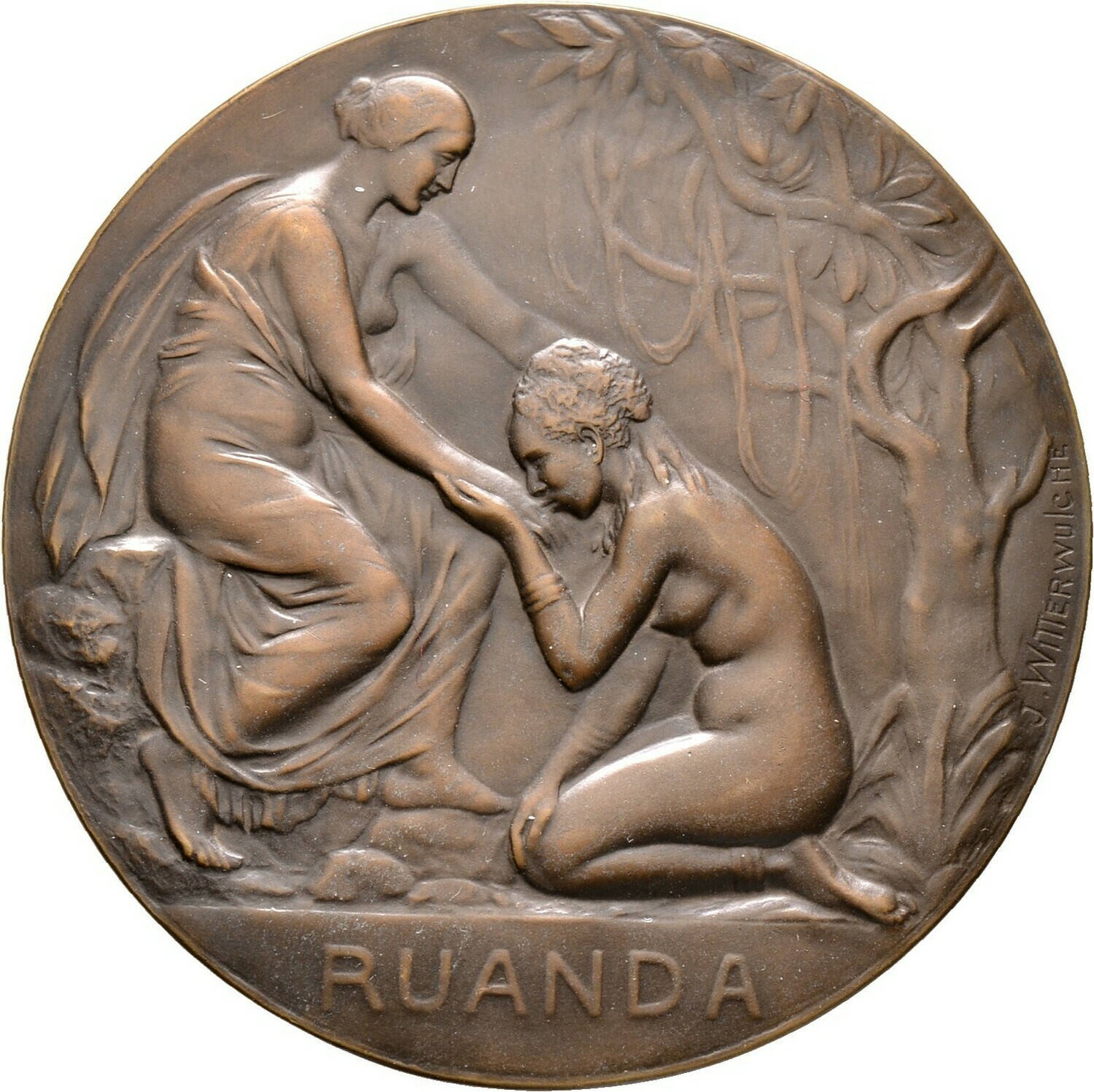 Bronzemedaille o.J. (1926), Ruanda