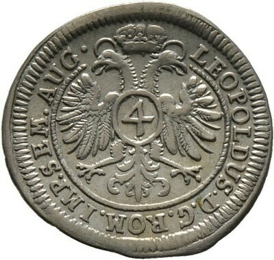 4 Kreuzer 1694, ​Nürnberg, Stadt