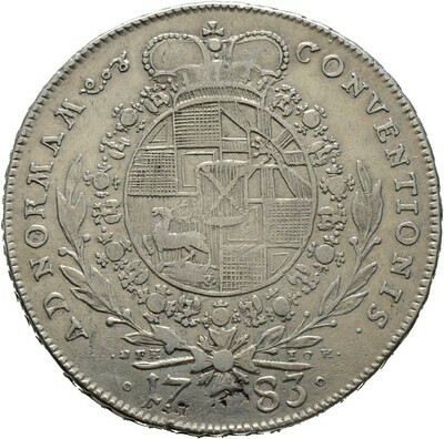 Konventionstaler 1783, Joseph Wilhelm 1750-1798, Hohenzollern-Hechingen​