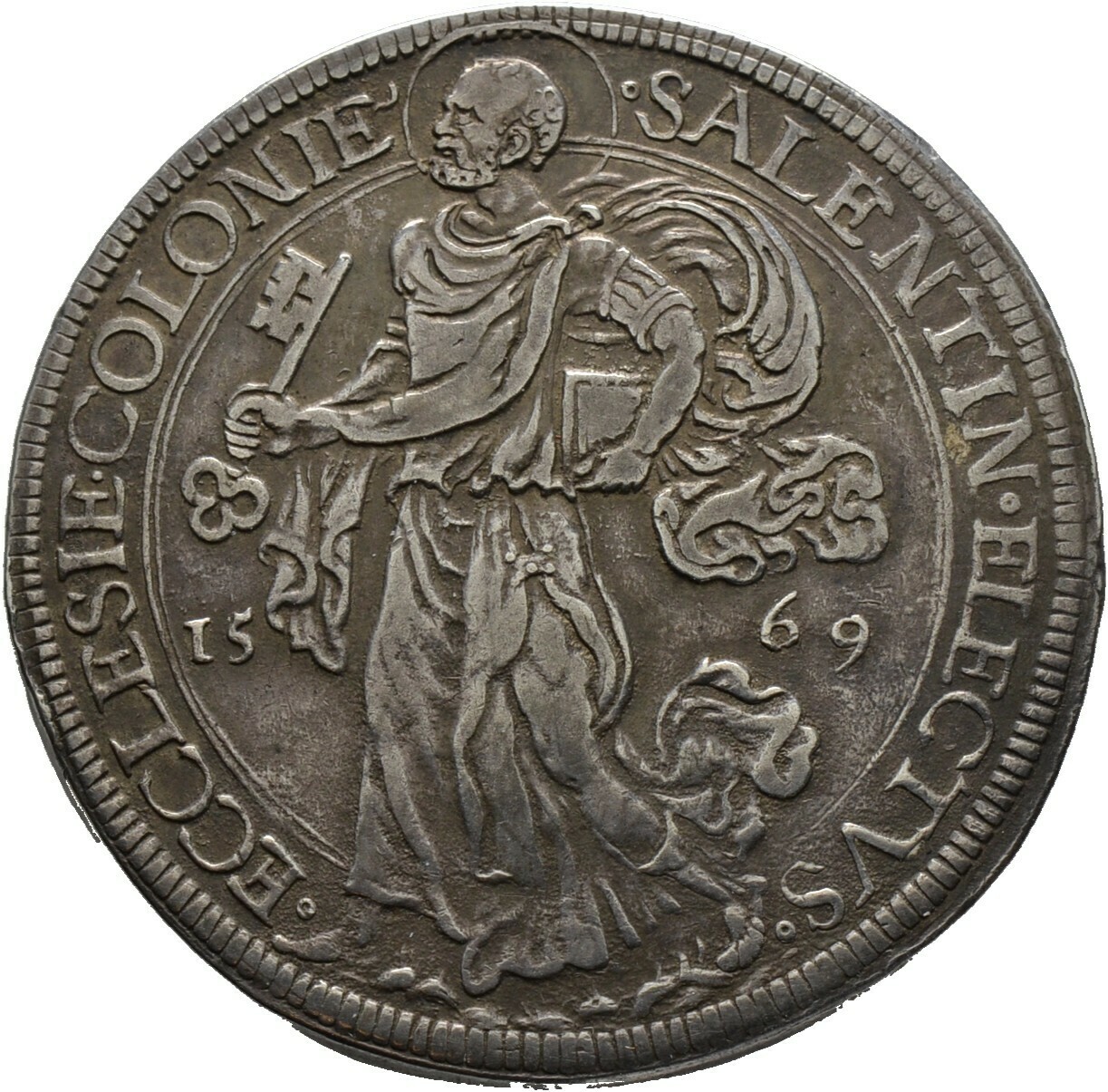 Taler 1569, Salentin von Isenburg 1567-1577, Köln, Erzbistum