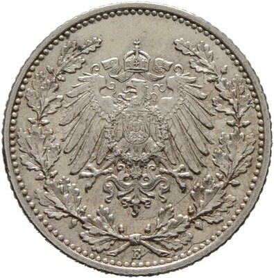 1/2 Mark 1911, Kleinmünzen