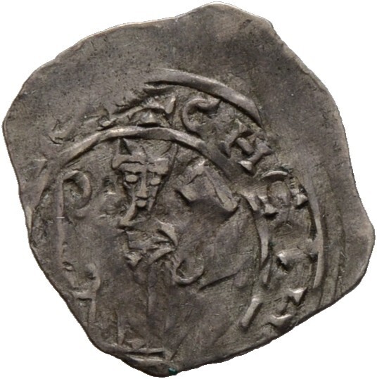 Pfennig -Friesach-, Eberhard II. von Regensburg 1200-1246, Salzburg, Erzbistum