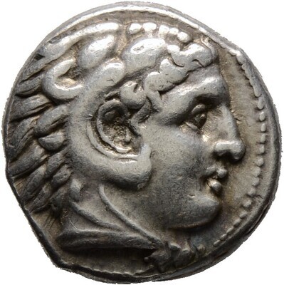 Tetradrachme ca. 315-310 v. Chr., Alexander III. der Große, Makedonia