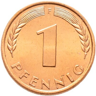 1 Pfennig 1948 F, Bank Deutscher Länder