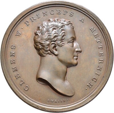 Bronzemedaille o.J., Franz I., Haus Österreich​