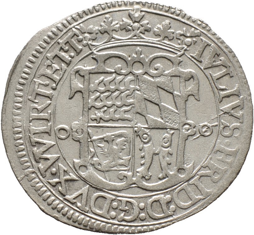​1/2 Kipper-Hirschgulden zu 30 Kreuzer 1622, ​Julius Friedrich, Württemberg-Weiltingen