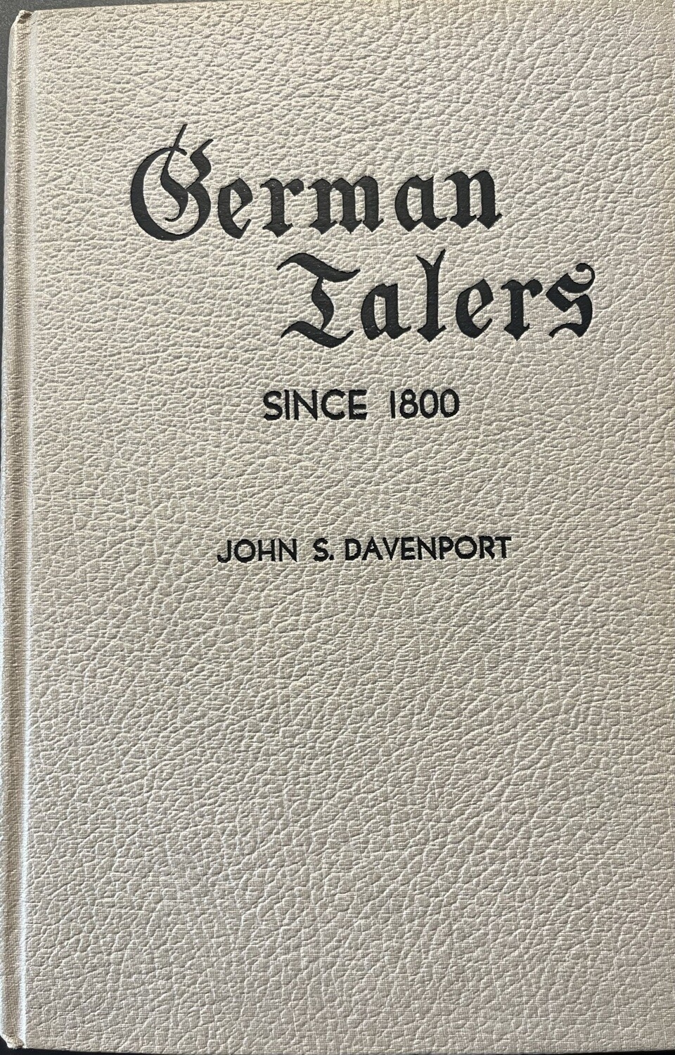 ​Davenport, John S.​ German Talers since 1800
