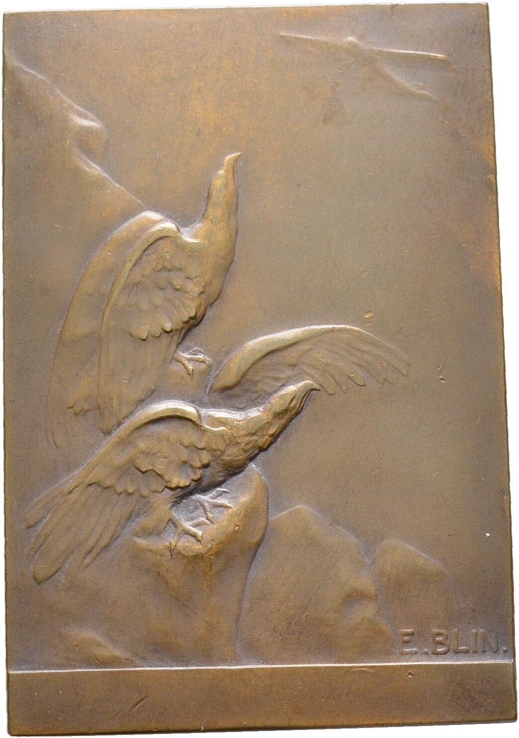 ​Bronzeplakette o. J., Luftfahrt
