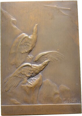 ​Bronzeplakette o. J., Luftfahrt