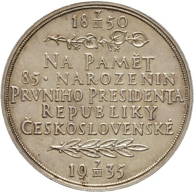 Silbermedaille 1935, Tschechoslowakei
