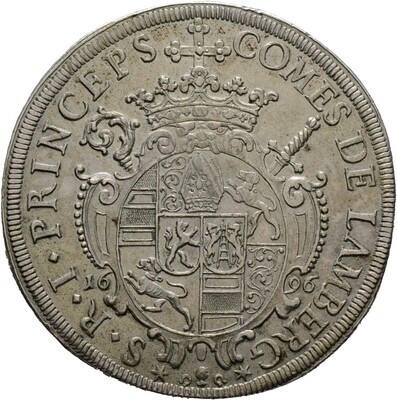 Taler 1696, Johann Philipp Graf von Lamberg, Passau, Bistum