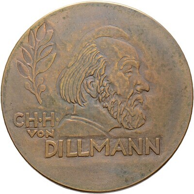 Bronzemedaille 1967, Stuttgart, Stadt