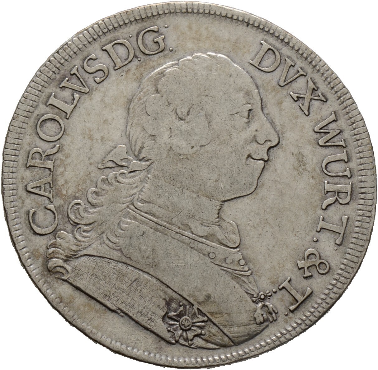 Konventionstaler 1759, Karl Eugen, Württemberg