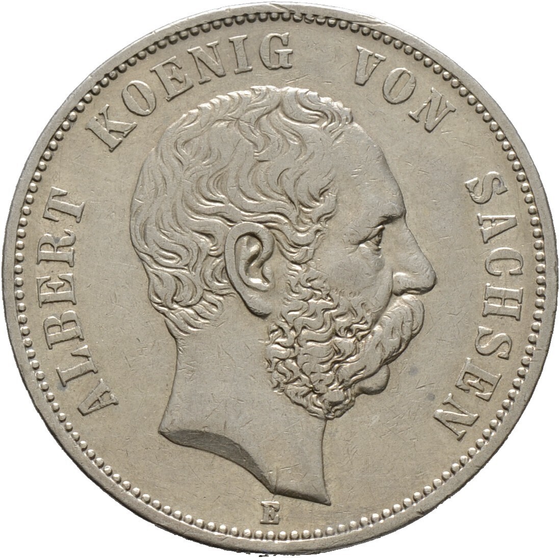 5 Mark 1902 E, Albert, Sachsen