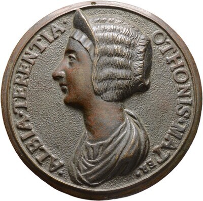 ​Einseitige Bronzemedaille o.J. (16.-17. Jh.), Italien