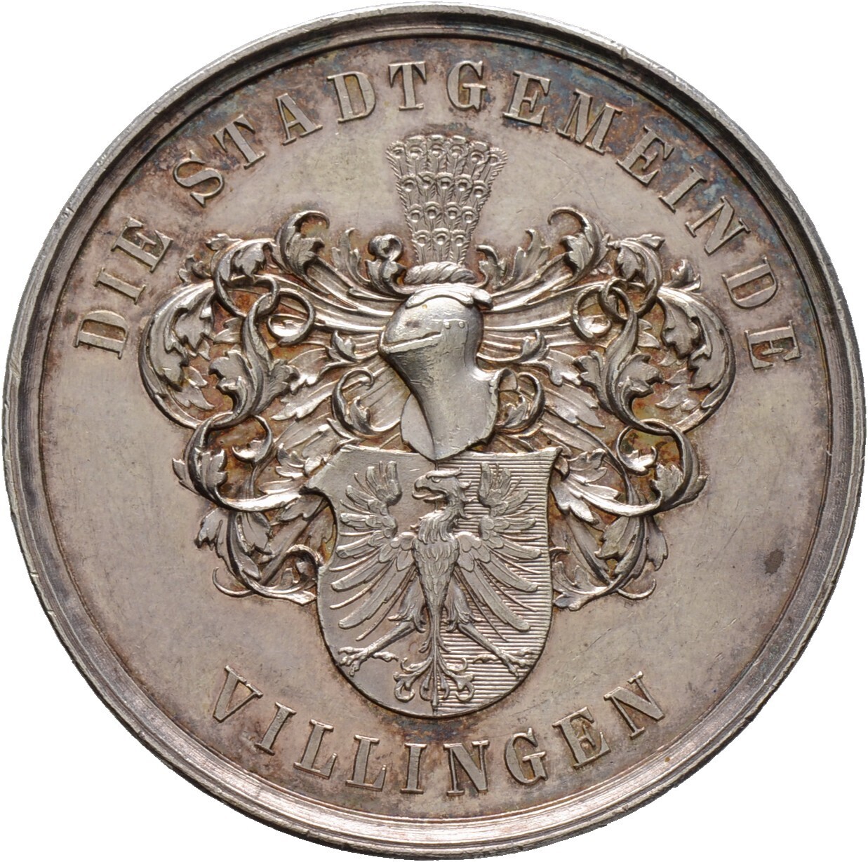 ​Silberne Prämienmedaille o.J. (um 1900), Villingen (Schwarzwald)