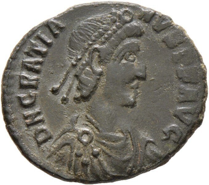 Follis 378/383, Gratianus, Kaiserzeit