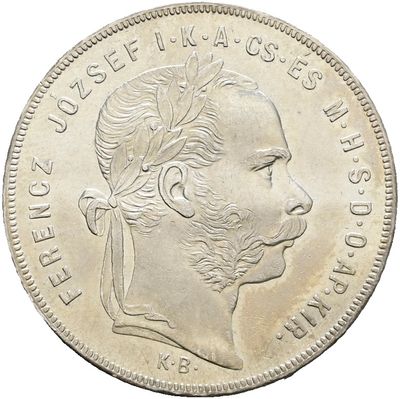 Forint 1879, ​Franz Josef I., Haus Österreich