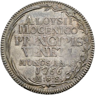 Osella 1766, ​Alvise Mocenigo IV., ​Italien-Venedig