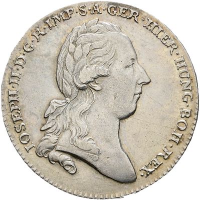 Kronentaler 1783, ​Josef II., Haus Habsburg