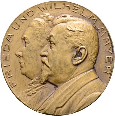 Bronzemedaille 1914, Stuttgart, Stadt