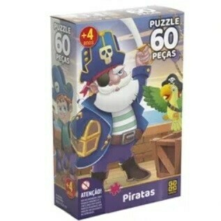 Puzzle 60 Pecas Piratas 03923 Grow