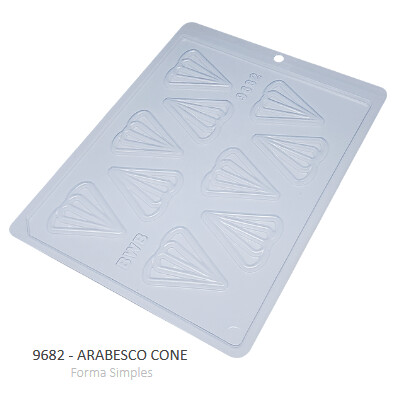 Forma Simples Arabesco Cone 9682 - Bwb