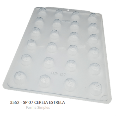 Forma Simples Sp 07 Cereja Estrela 3552 - Bwb