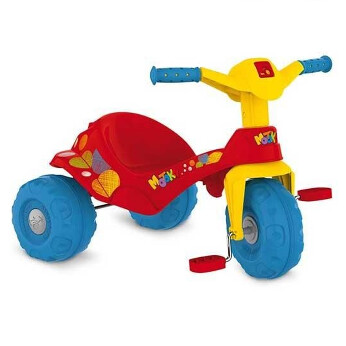Triciclo Motoka Vermelha 843 Brinquedos Bandeirante