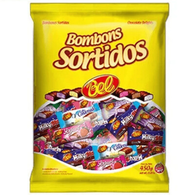 Bombom Sortido Bel Bag 450G