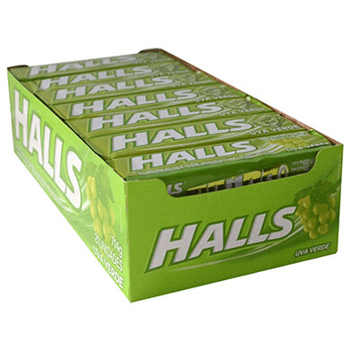 Drops Halls Uva Verde C/21 588G