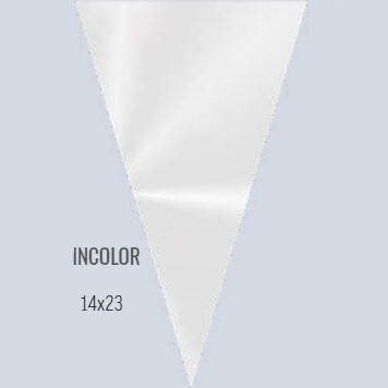 Cone Incolor 14X23cm C/50 11600007 Cromus